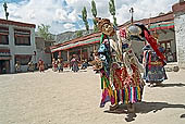 Ladakh - Cham masks dances at Phyang monastery 